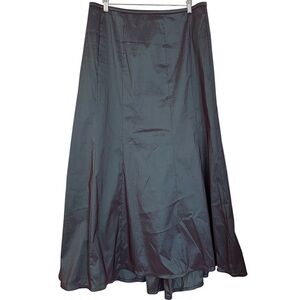 Tadashi Shoji Women’s Maxi Evening Skirt Size 14Q Iridescent Y2K Party Mermaid